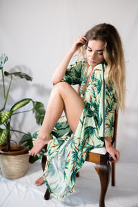 Giorgie Dress- Green Aloe