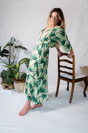 Giorgie Dress- Green Aloe