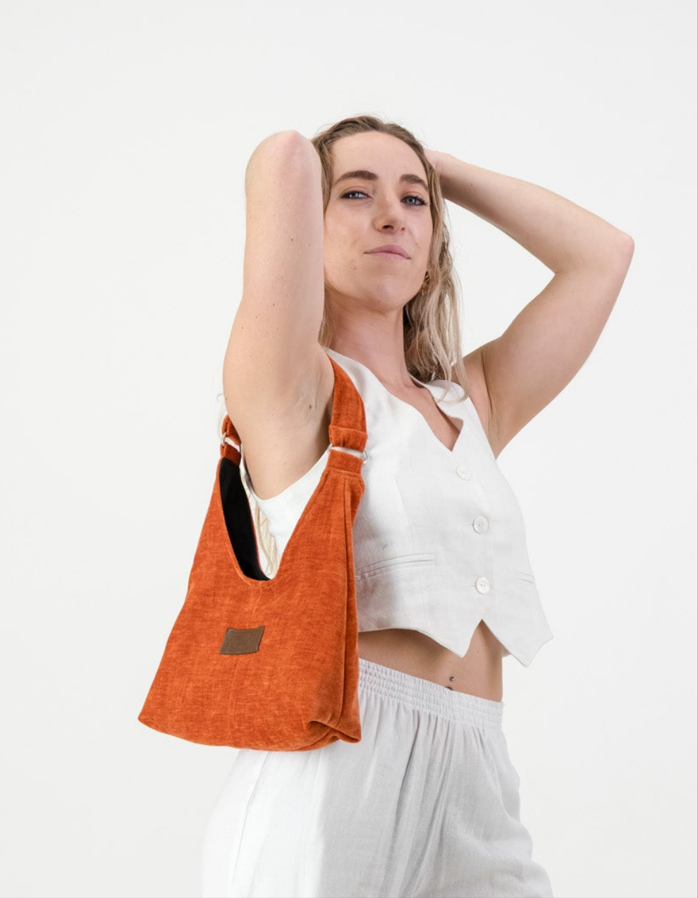 Mini Matilde Bag Burnt Orange Velvet