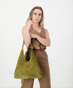 Matilde Bag Chartreuse Velvet