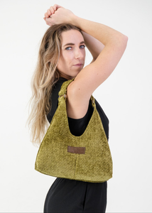 Mini Matilde Bag Chartreuse Velvet