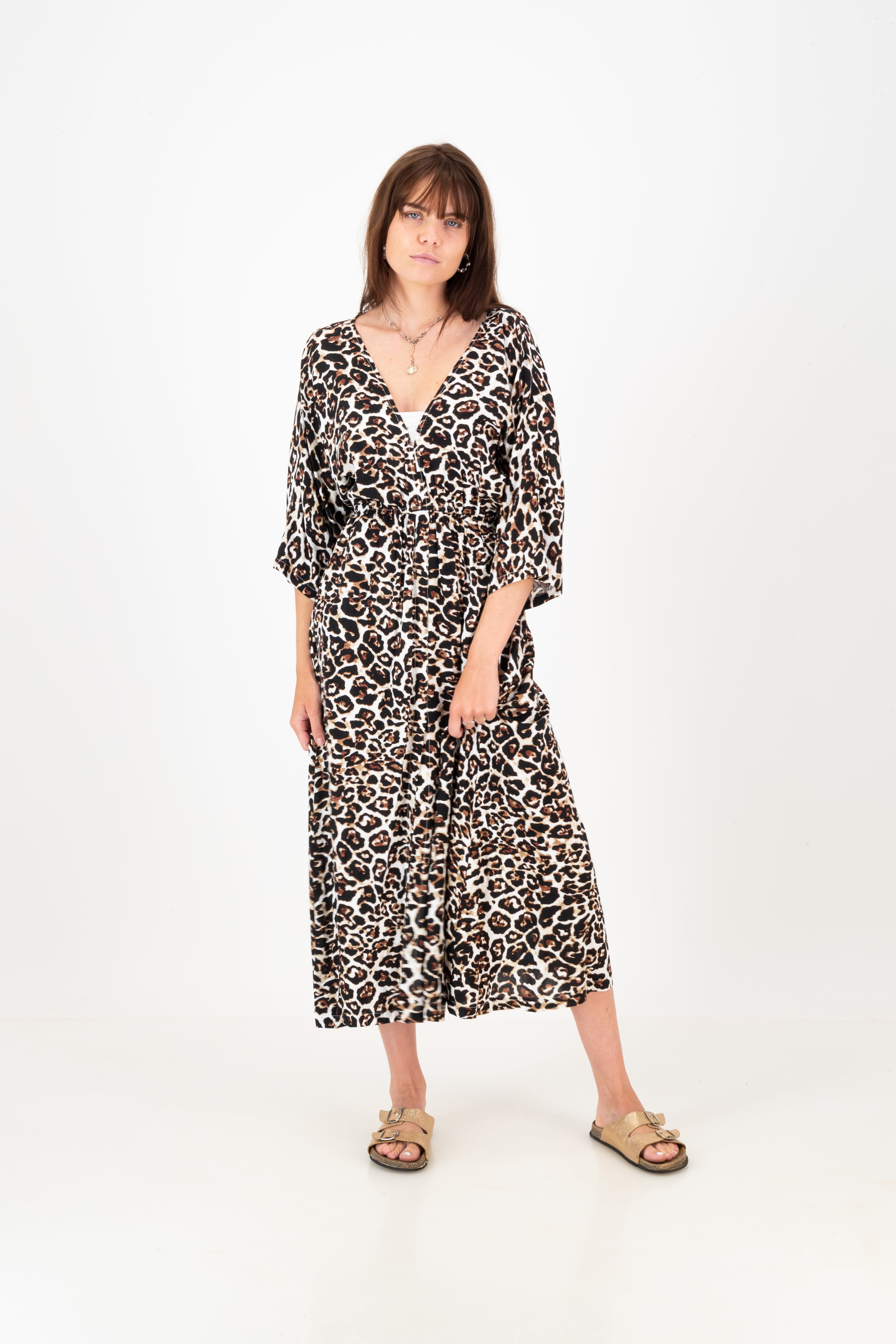 Giorgie Dress - Leopard