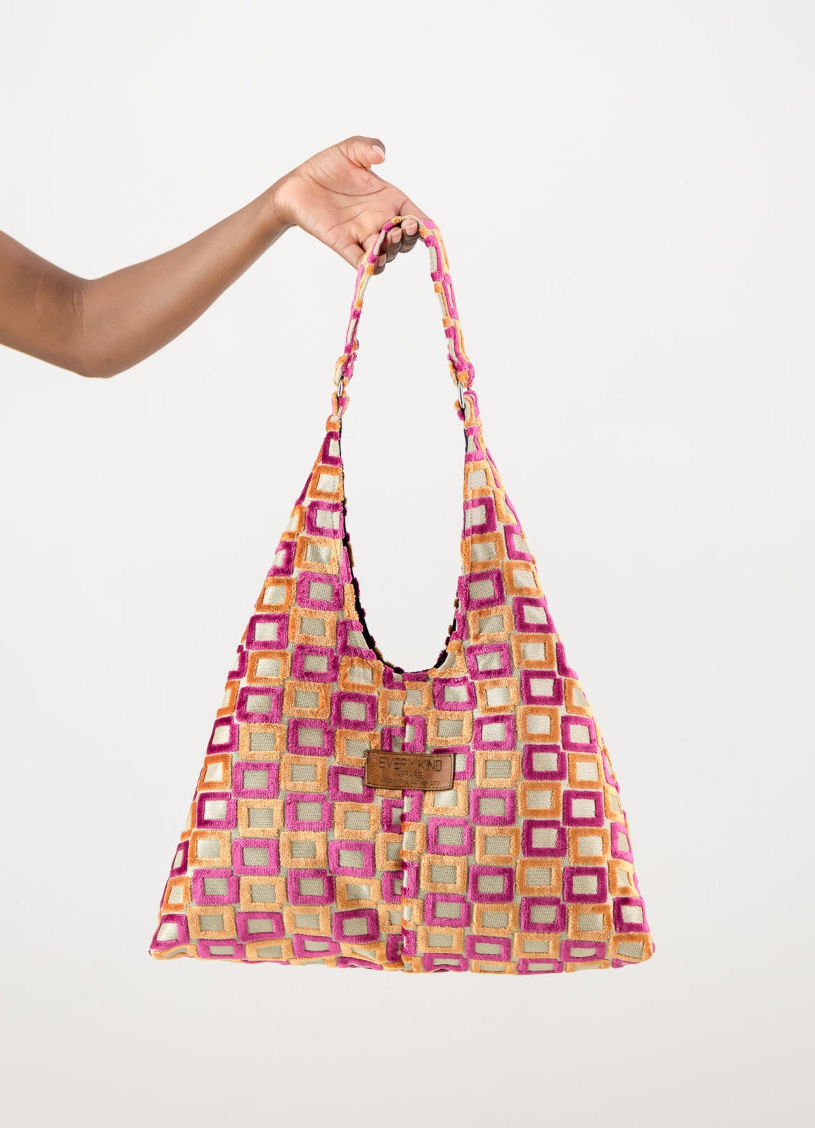 Matilde Bag Pink & Orange Square