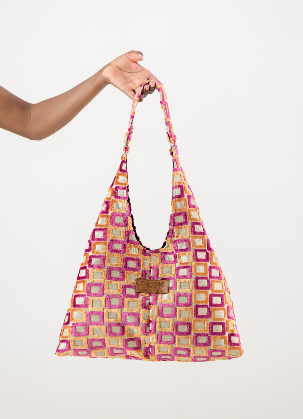 Matilde Bag Pink & Orange Square