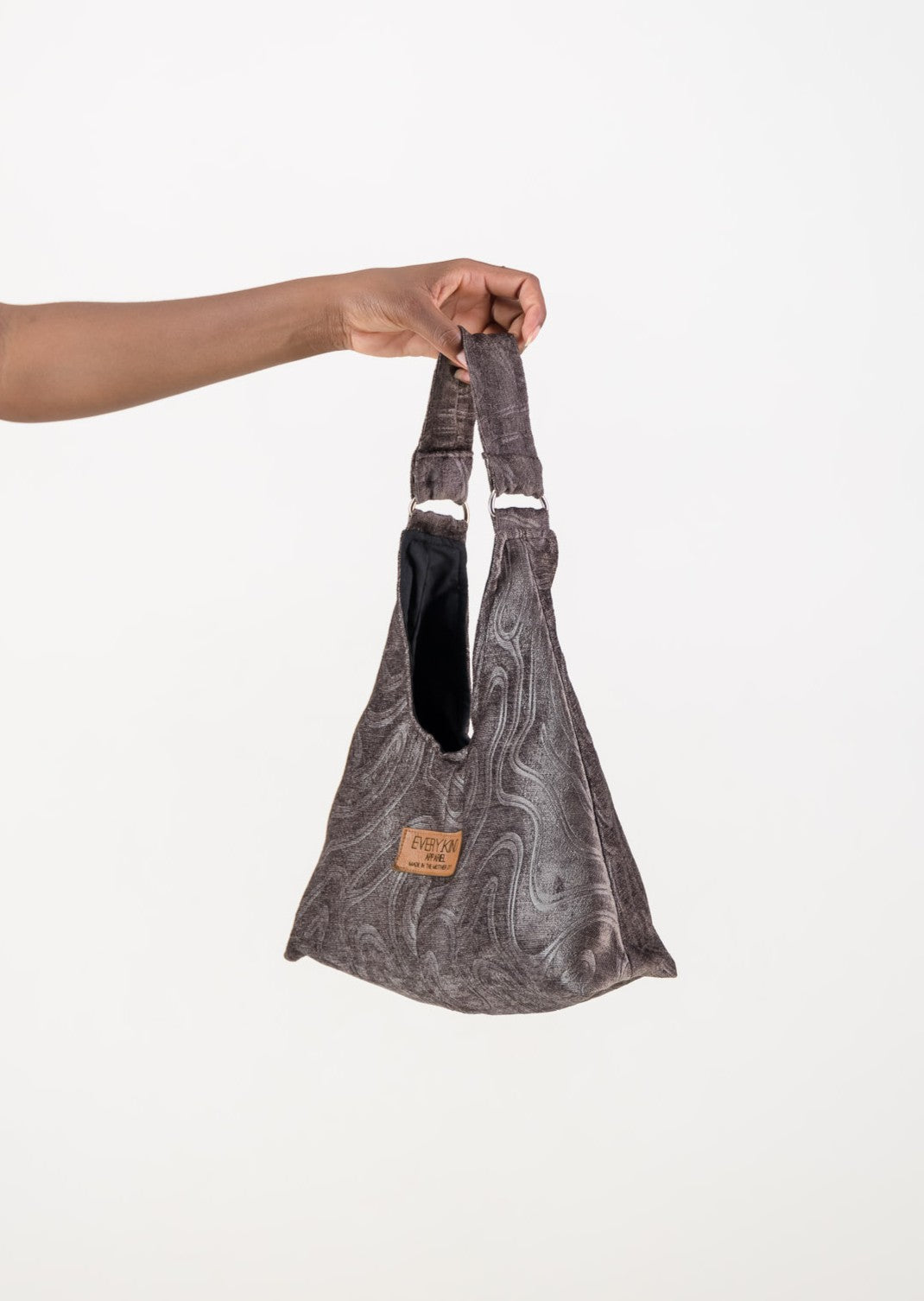 Mini Matilde Bag Charcoal Swirls