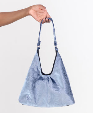 Mini Matilde Bag Ice Blue Velvet