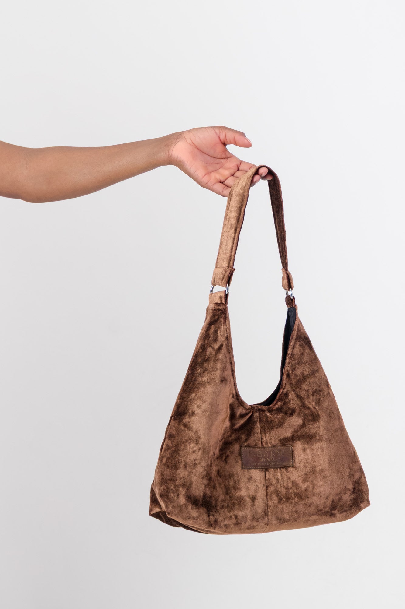 Mini Matilde Bag Chocolate Crushed Velvet