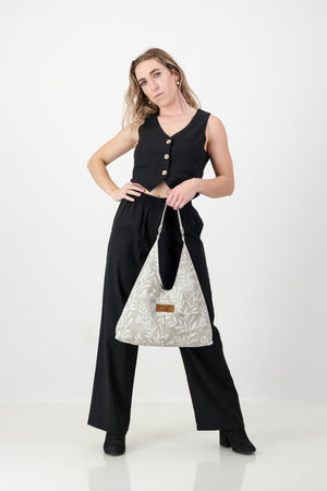 Ava Waist coat - Black Linen