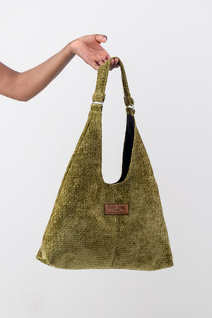 Matilde Bag Chartreuse Velvet
