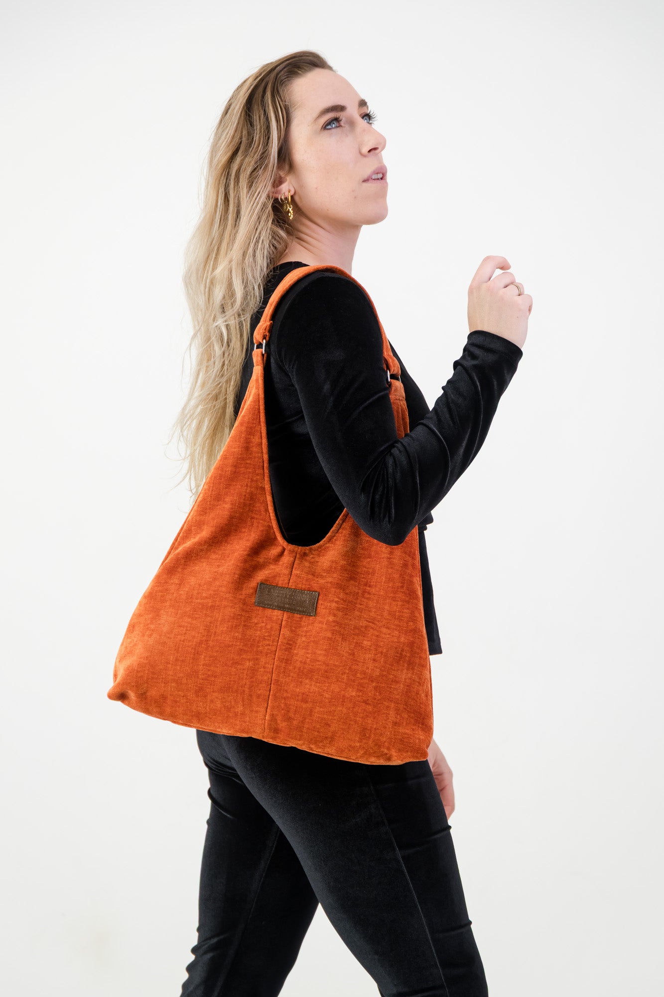 Matilde Bag Burnt Orange Velvet