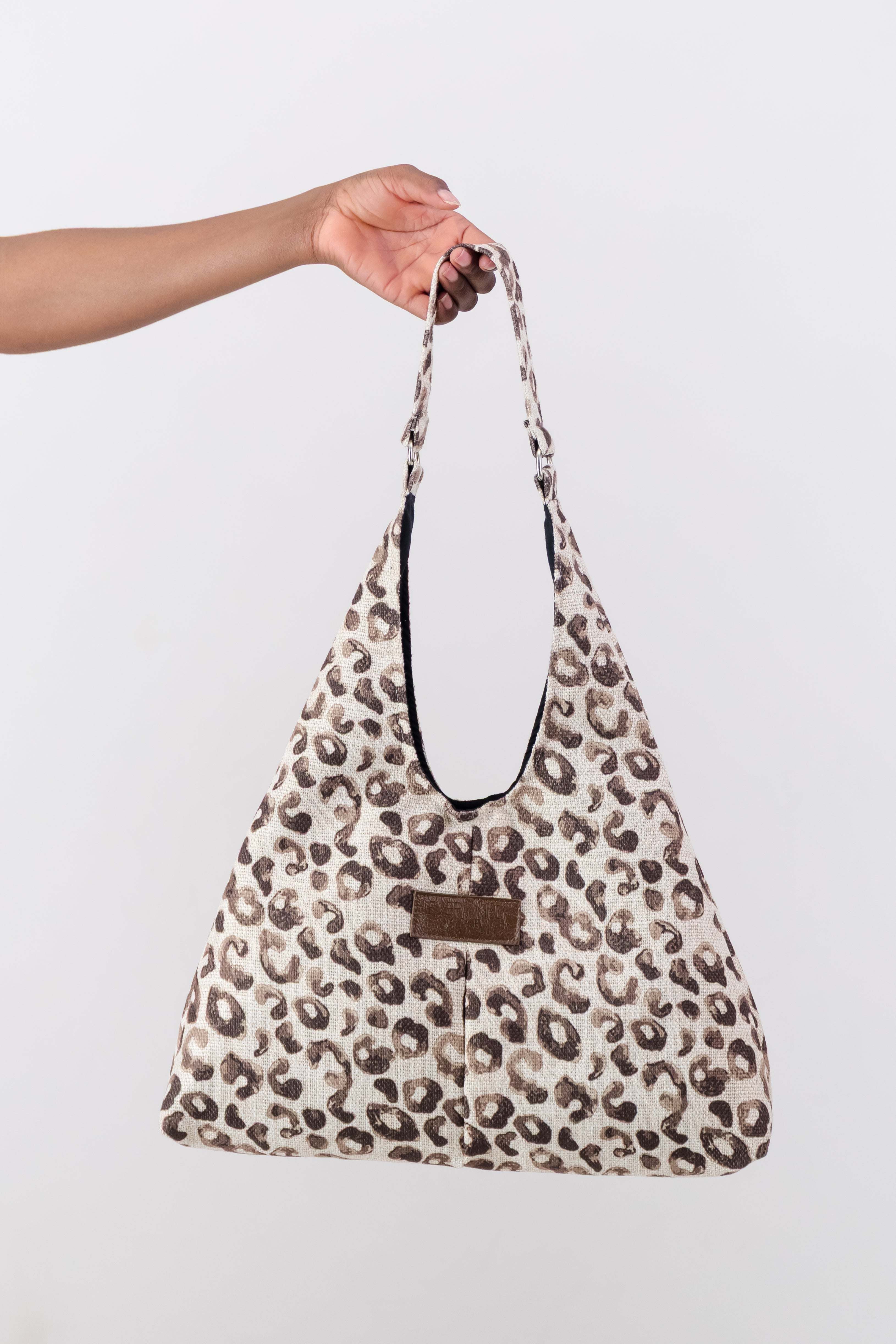 Matilde Bag Leopard Linen