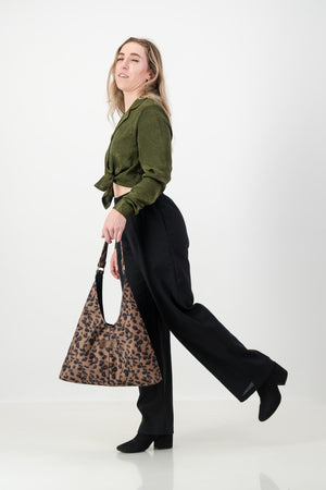Matilde Bag Leopard Melton