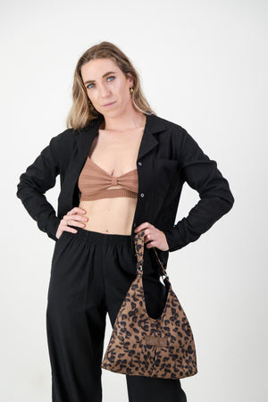 Mini Matilde Bag Leopard Melton