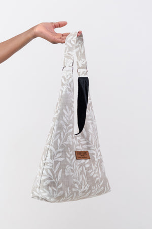 Matilde Bag Beige Floral Linen