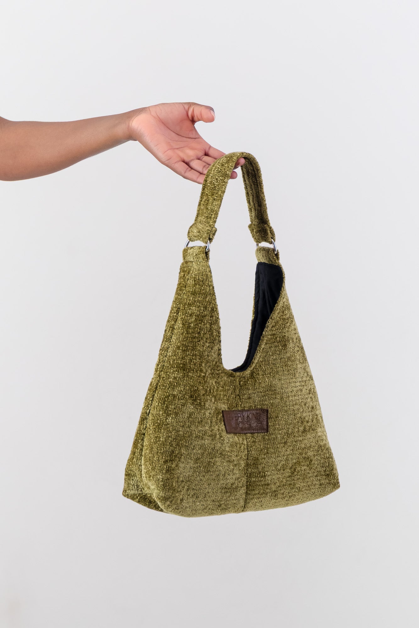 Mini Matilde Bag Chartreuse Velvet