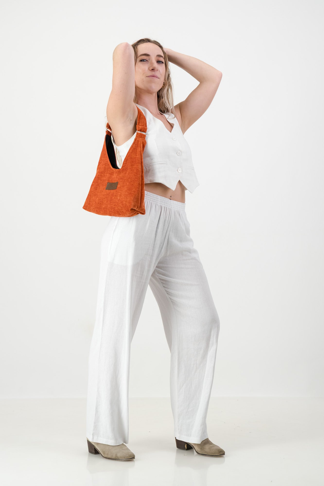 Mini Matilde Bag Burnt Orange Velvet