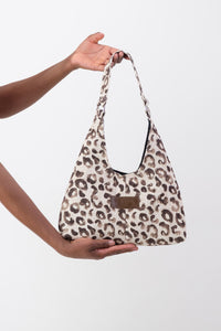 Mini Matilde Bag Leopard Linen