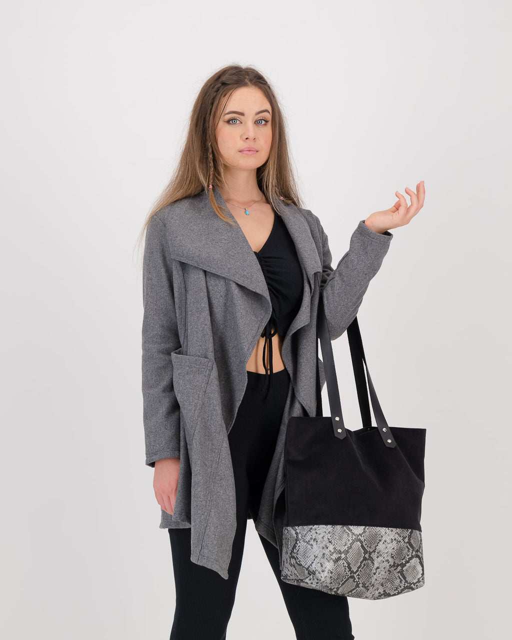 Tote Bag- Snake Upholstery
