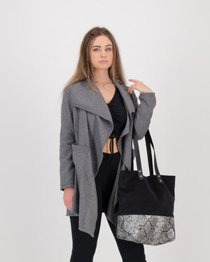Tote Bag- Snake Upholstery